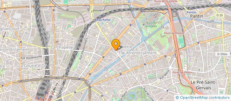 localisation de l'entreprise MADAME VERONIQUE DE VIGUERIE  PARIS