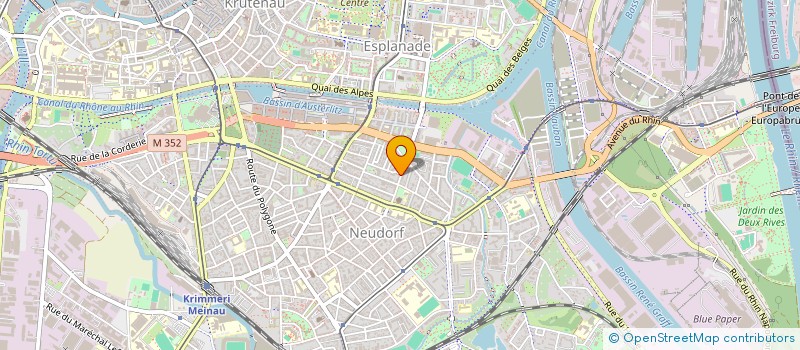 localisation de l'entreprise MADAME VERONIQUE DEBIEN à STRASBOURG