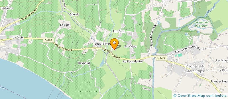 localisation de l'entreprise MADAME VERONIQUE DEBORD  TAURIAC