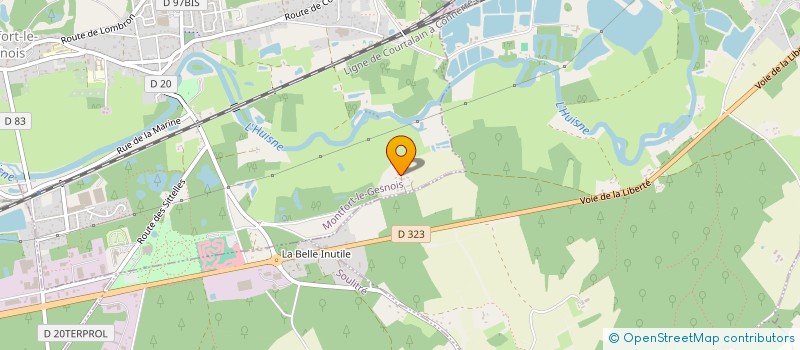 localisation de l'entreprise MADAME VERONIQUE DEBOTTE  MONTFORT-LE-GESNOIS