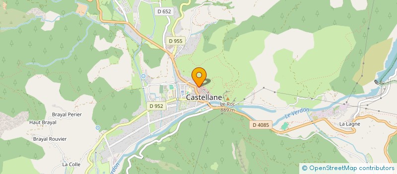 localisation de l'entreprise MADAME VERONIQUE DECELLE  LA GARDE