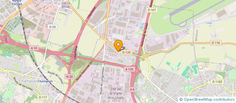 localisation de l'entreprise MADAME VERONIQUE DECOUSSER à CHILLY-MAZARIN
