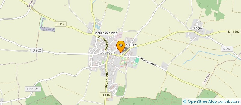 localisation de l'entreprise MADAME VERONIQUE DEGAT  SAINT-XANDRE