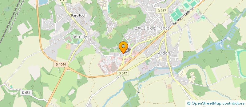 localisation de l'entreprise MADAME VERONIQUE DEHON à LAON