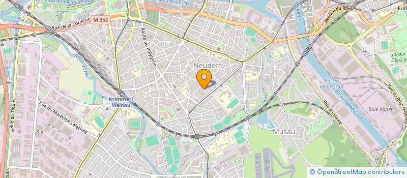 localisation de l'entreprise MADAME VERONIQUE DEISS à STRASBOURG