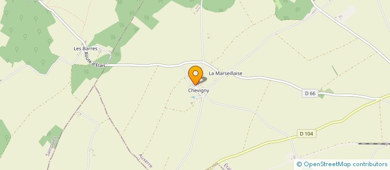 localisation de l'entreprise MADAME VERONIQUE DELAPIERRE à ETAIS LA SAUVIN