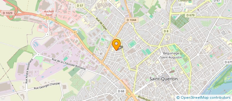 localisation de l'entreprise MADAME VERONIQUE DELAPLACE à SAINT-QUENTIN