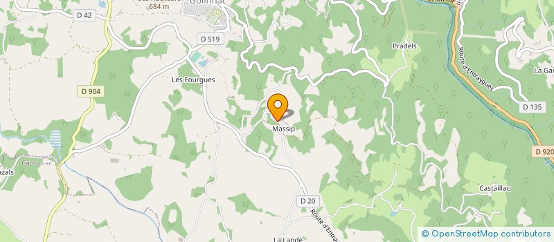 localisation de l'entreprise MADAME VERONIQUE DELATRE à ENTRAYGUES-SUR-TRUYERE