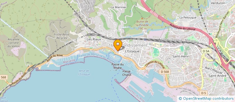 localisation de l'entreprise MADAME VERONIQUE DELETTRE à MARSEILLE
