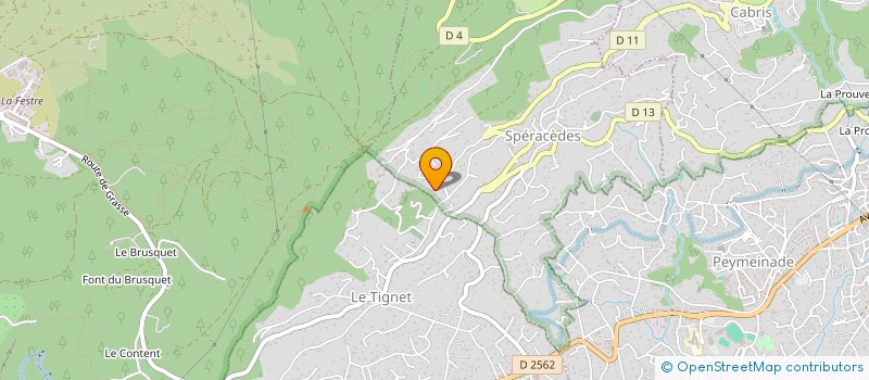 localisation de l'entreprise MADAME VERONIQUE DELMAS  SPERACEDES