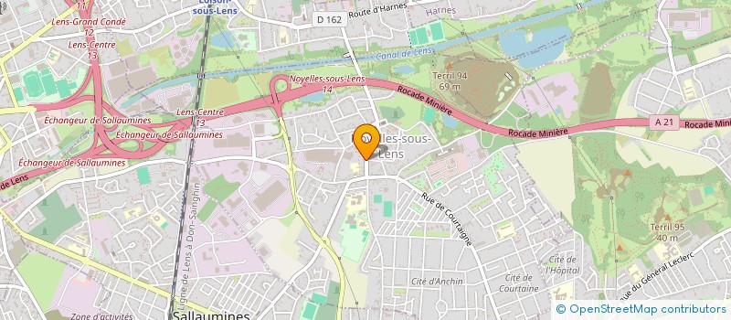 localisation de l'entreprise MADAME VERONIQUE DELOMEL  CAMIERS