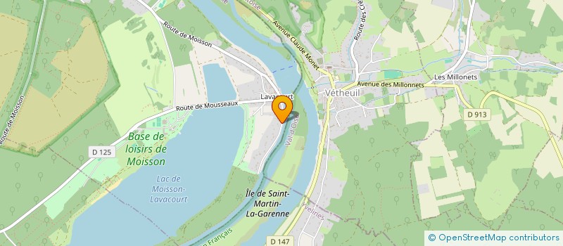 localisation de l'entreprise MADAME VERONIQUE DELPRAT  MOISSON