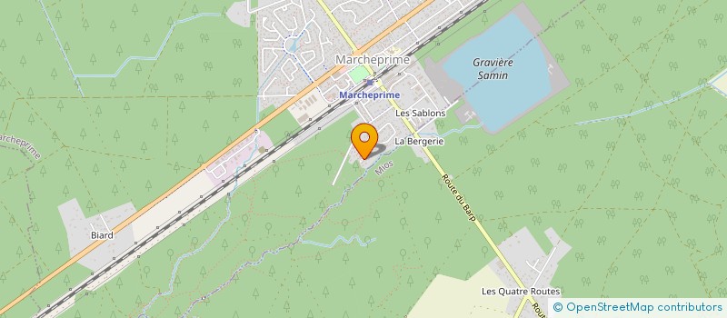 localisation de l'entreprise MADAME VERONIQUE DELSAUX  MARCHEPRIME