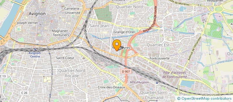 localisation de l'entreprise MADAME VERONIQUE DEMULLIER à AVIGNON