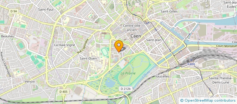 localisation de l'entreprise MADAME VERONIQUE DENIS à CAEN