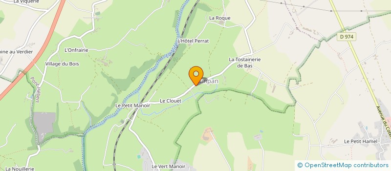 localisation de l'entreprise MADAME VERONIQUE DENIS  RAMPAN