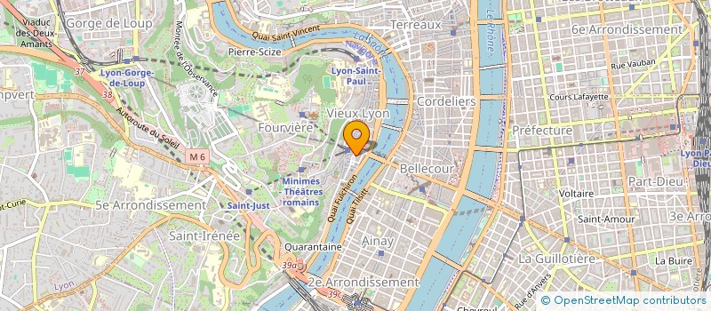 localisation de l'entreprise MADAME VERONIQUE DEPLAGNE  LYON