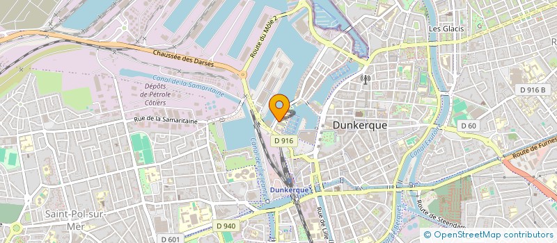localisation de l'entreprise MADAME VERONIQUE DEQUIREZ à DUNKERQUE