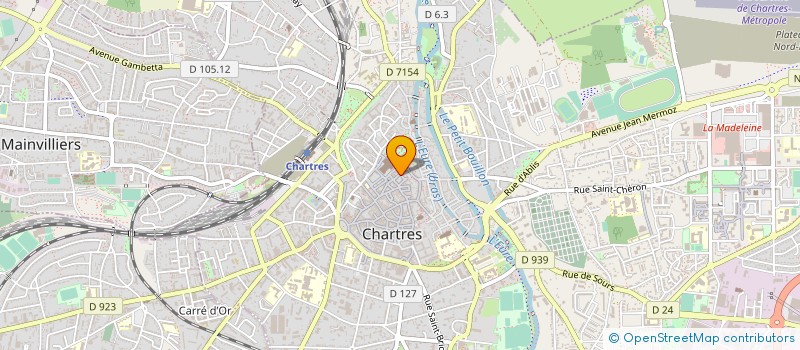 localisation de l'entreprise MADAME VERONIQUE DEREZ à CHARTRES
