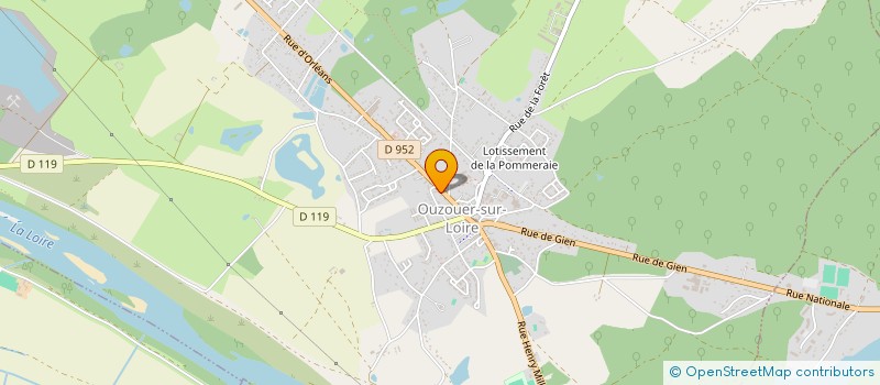 localisation de l'entreprise MADAME VERONIQUE DESCAMPS à OUZOUER-SUR-LOIRE