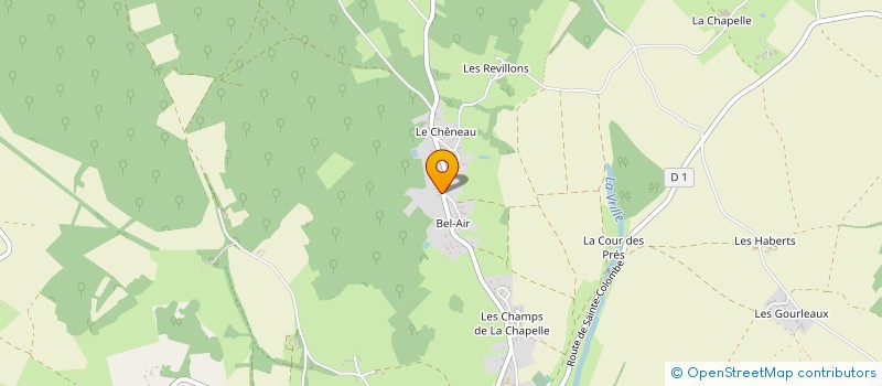 localisation de l'entreprise MADAME VERONIQUE DESLANDES à TREIGNY-PERREUSE-SAINTE-COLOMBE