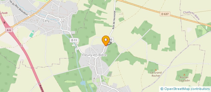 localisation de l'entreprise MADAME VERONIQUE DESMARETZ  FLEURY-EN-BIERE