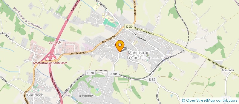 localisation de l'entreprise MADAME VERONIQUE DESNOIX à MONTASTRUC-LA-CONSEILLERE