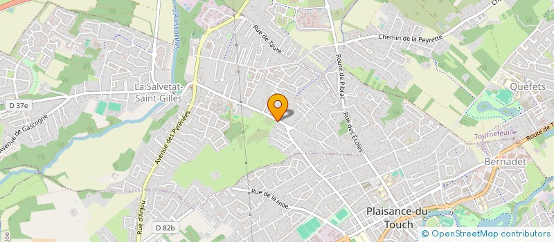 localisation de l'entreprise MADAME VERONIQUE DESPOIX  LA SALVETAT-SAINT-GILLES