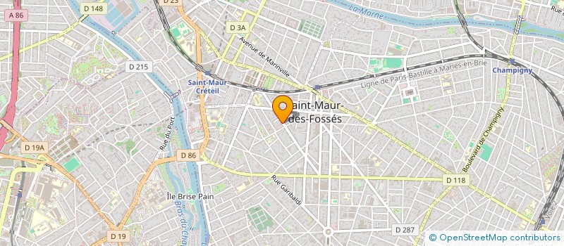 localisation de l'entreprise MADAME VERONIQUE DESTRAIS à SAINT-MAUR-DES-FOSSES