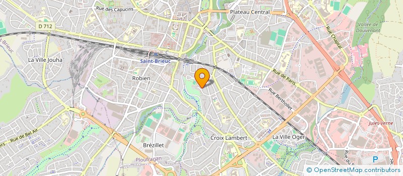 localisation de l'entreprise MADAME VERONIQUE DEVINCENZI à SAINT-BRIEUC