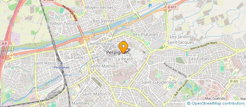 localisation de l'entreprise MADAME VERONIQUE DEVREESE  PERPIGNAN