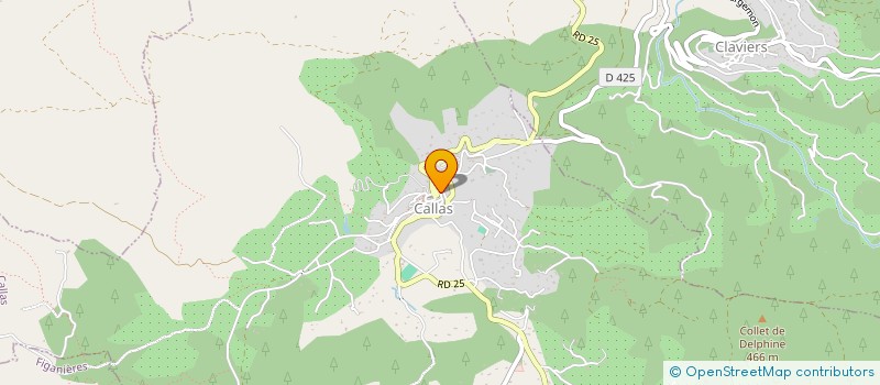 localisation de l'entreprise MADAME VERONIQUE DIDOLOT  CALLAS
