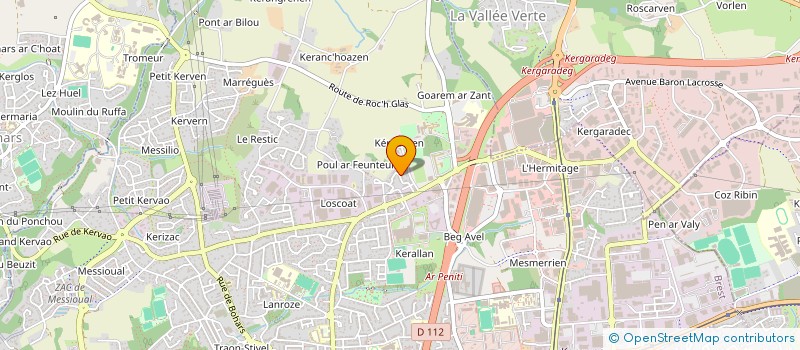 localisation de l'entreprise MADAME VERONIQUE DIDOU à BREST