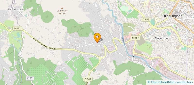 localisation de l'entreprise MADAME VERONIQUE DIMICOLI à DRAGUIGNAN