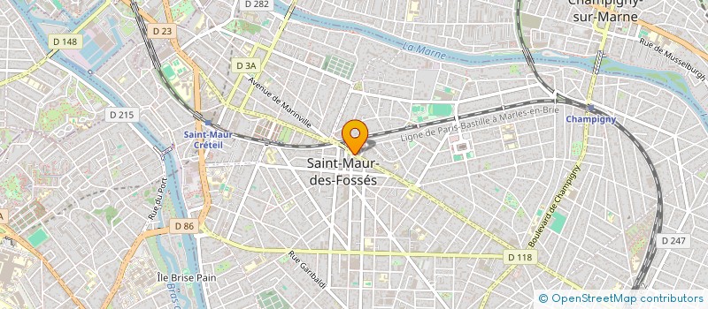 localisation de l'entreprise MADAME VERONIQUE DOBARRO à SAINT-MAUR-DES-FOSSES