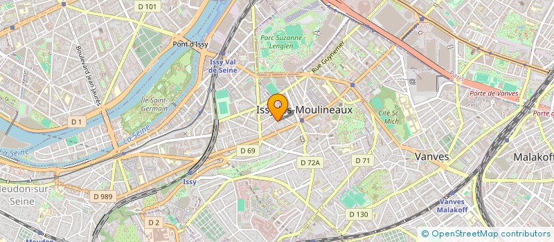 localisation de l'entreprise MADAME VERONIQUE DORMAGEN à ISSY-LES-MOULINEAUX