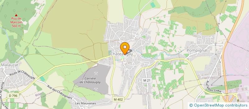 localisation de l'entreprise MADAME VERONIQUE DOUCE à CHATEAUGAY