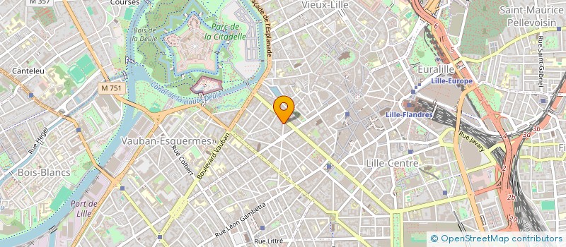 localisation de l'entreprise MADAME VERONIQUE DOUILLY à LILLE