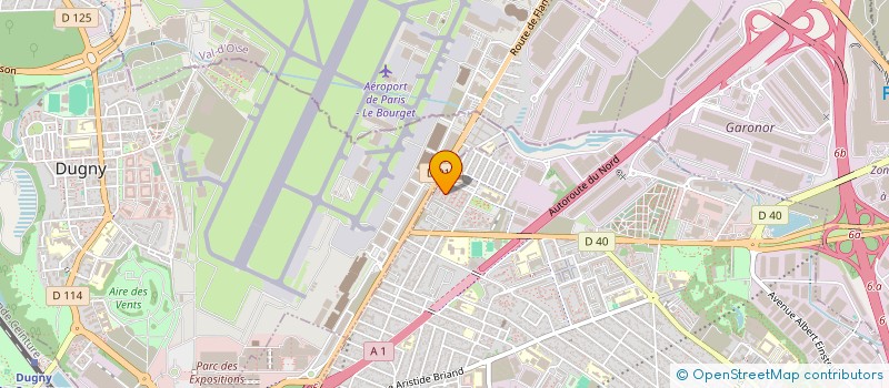 localisation de l'entreprise MADAME VERONIQUE DOUNGA MAGNIONGHUI à LE BLANC-MESNIL