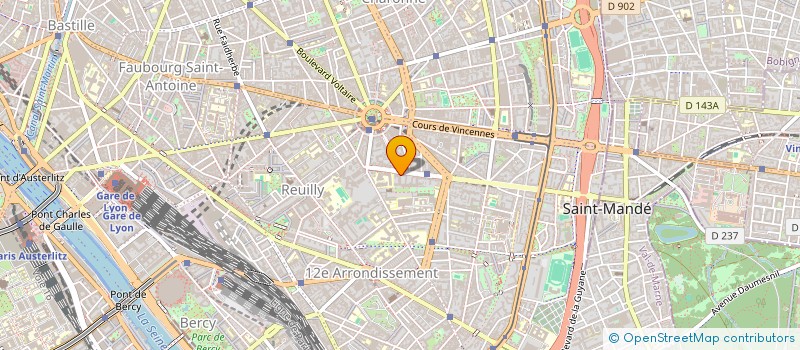 localisation de l'entreprise MADAME VERONIQUE DOUNIAMA DIT BOUGAMBOUROU  PARIS