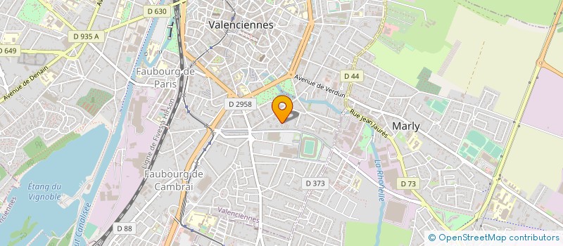 localisation de l'entreprise MADAME VERONIQUE DOURLENS à VALENCIENNES