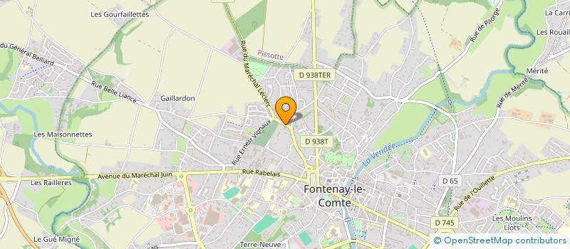 localisation de l'entreprise MADAME VERONIQUE DOYA à FONTENAY-LE-COMTE