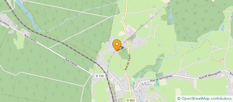 localisation de l'entreprise MADAME VERONIQUE DRUART  ANOR