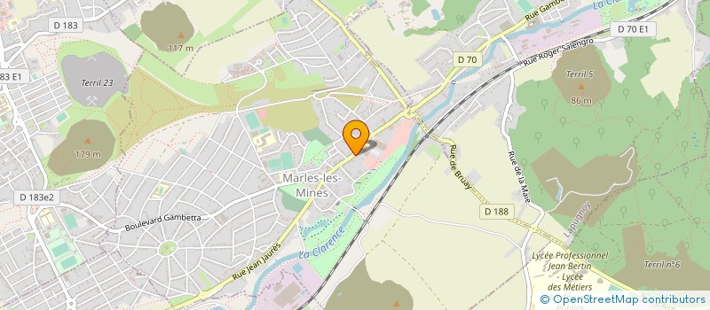 localisation de l'entreprise MADAME VERONIQUE DRUON  MARLES LES MINES