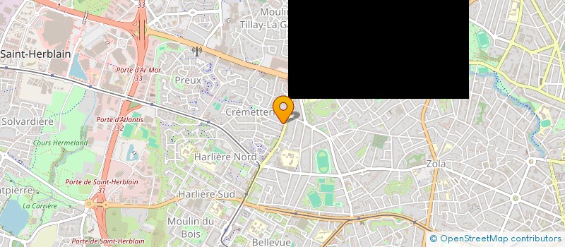 localisation de l'entreprise MADAME VERONIQUE DUFAYE à SAINT-HERBLAIN