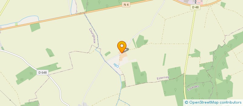 localisation de l'entreprise MADAME VERONIQUE DUFOULON  ESTERNAY