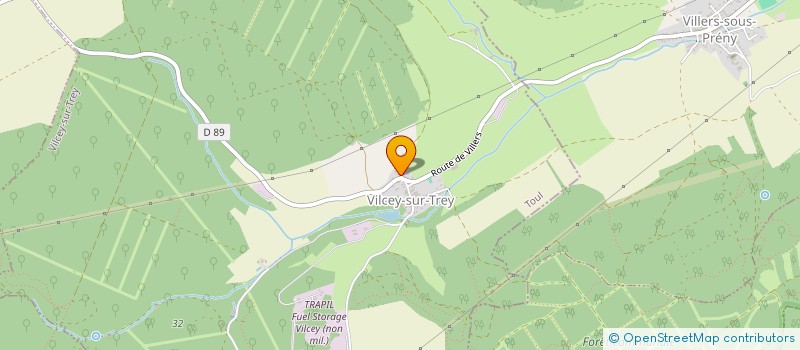 localisation de l'entreprise MADAME VERONIQUE DUGRAVOT  ATTON