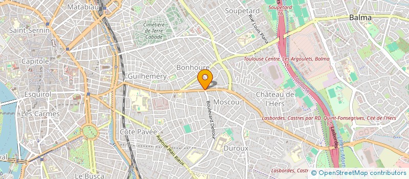 localisation de l'entreprise MADAME VERONIQUE DUMONT à TOULOUSE