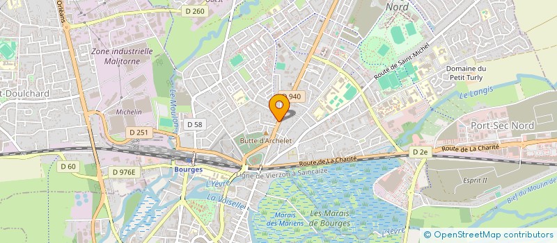 localisation de l'entreprise MADAME VERONIQUE DUPRAT à BOURGES
