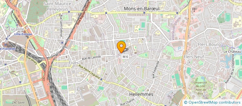 localisation de l'entreprise MADAME VERONIQUE DUPRIEZ à LILLE